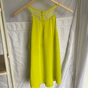 Bright Yellow Sleeveless Blouse